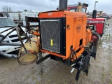 American Road Leaf Collection System With Diesel Engine