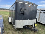 1998 Cargo Mate 86” X 14’ Enclosed Utility Trailer