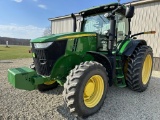 2012 John Deere 7230R MFWD Cab Tractor