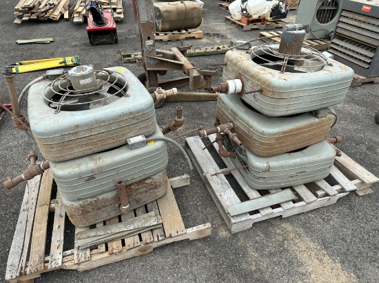 (6) Modine Hot Water Heaters With Fans