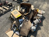 Pallet Of Miscellaneous Truck Parts, Assorted U-Bolts, U-Joints, Fuel Treatments, Etc.