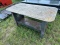 New KC 29” X 58” Steel Weld Table With Bottom Shelf