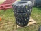 (4) New 10-16.5  12 Ply Skid Steer Tires