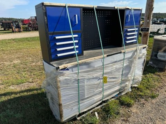 New Steelman 7’  Ten Drawer Bottom Box