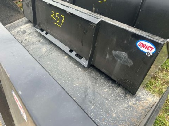 New Swict 84” Skid Steer Utility Bucket