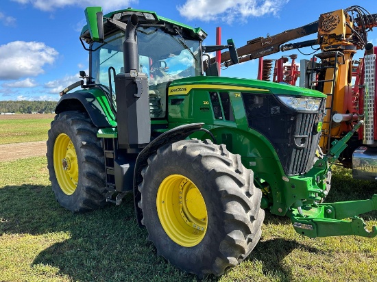 John Deere 7R210 MFWD Cab Tractor