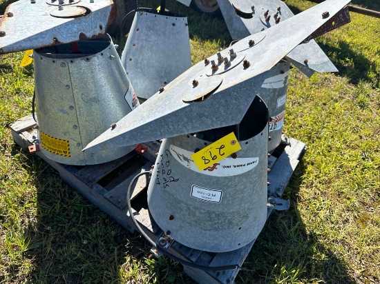 Farm Fans Model FFD-120 1 Phase 115V Grain Spreader