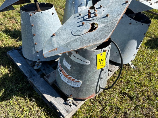 Farm Fans FFD-120 1 Phase Grain Spreader (Parts)