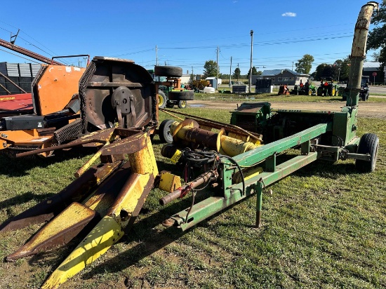 John Deere 3950 Pull Type Forage Harvester With 5-1/2’ Hay Pickup