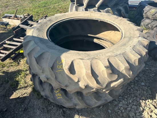 (2) Goodyear Dynamo Torque 2 16.9 X 38 Tires