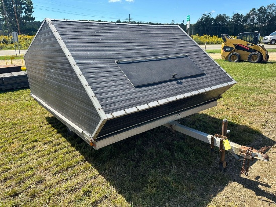1995 Triton Elite 101  8-1/2’ X 10 Enclosed 2 Place Snowmobile Trailer