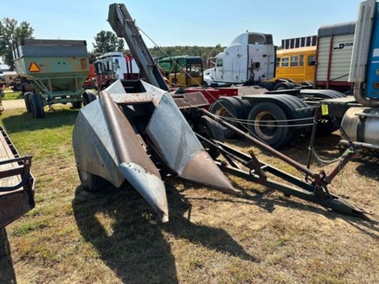 New Idea 323 Single Row Corn Picker.