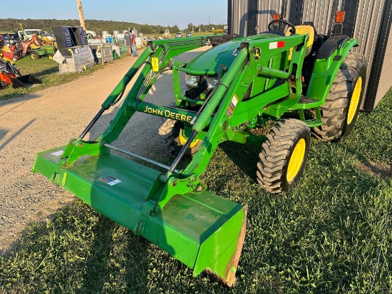 John Deere 4044M Tractor, Only 545 Hours, 4 Wheel Drive
