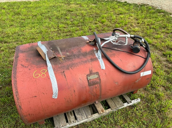 275 Gallon Fuel Tank With 12 Volt Electric Pump