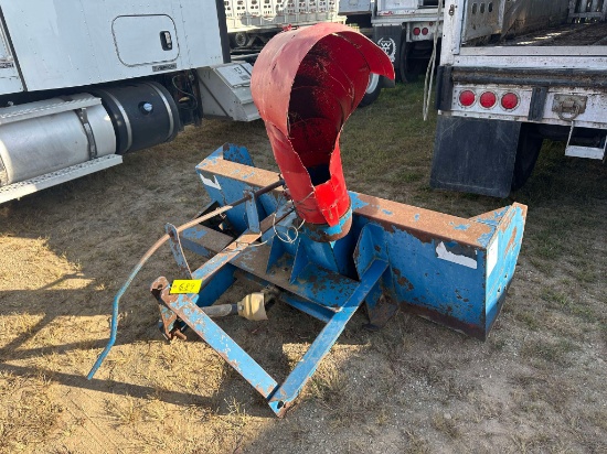 BWM 6’ Three Point Hitch Snow Blower