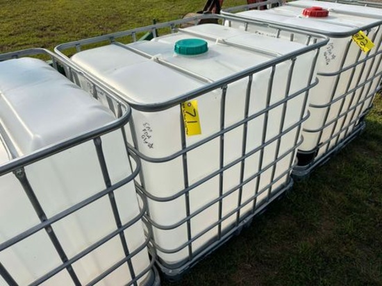 275 Gallon Food Grade Liquid Tote With Valve