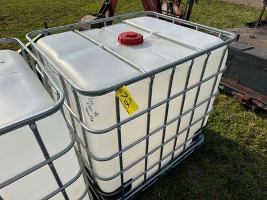 275 Gallon Food Grade Liquid Tote With Valve