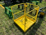 New 36” X 36” Pallet Fork Man Basket