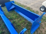 New 96” Skid Steer Snow Pusher