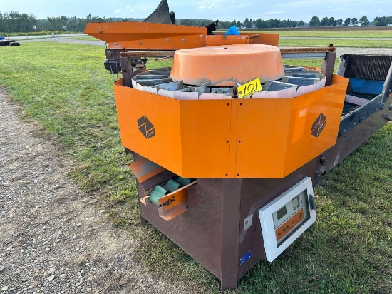 Daumar Model PA-25 15 Bucket Computerized Rotary Scale