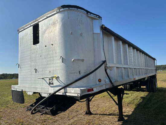 1985 Ravens Model RFA- 38  38’ Frameless Dump Trailer