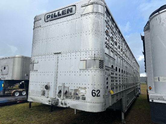 2005 Wilson Model PSCDL-402P  53’ Aluminum Pot Belly Double Deck Spread Axle Trailer
