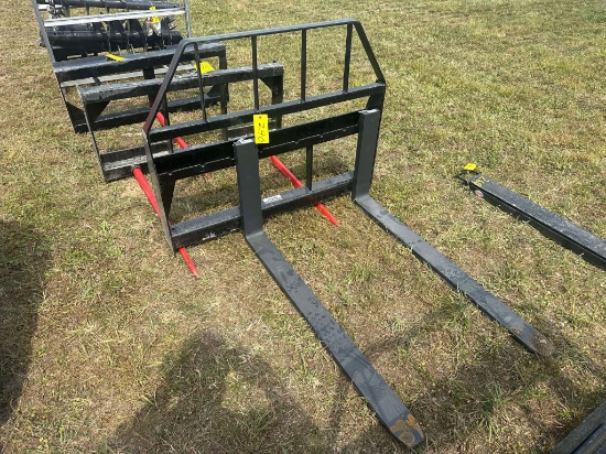 New Kivel 3500 Lb 48” Skid Steer Pallet Forks