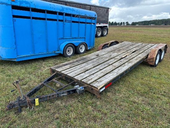 1997 Aerol 16’ Tandem Axle Trailer