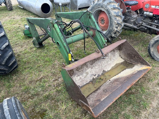 John Deere 148 Front Loader With 5’ Bucket