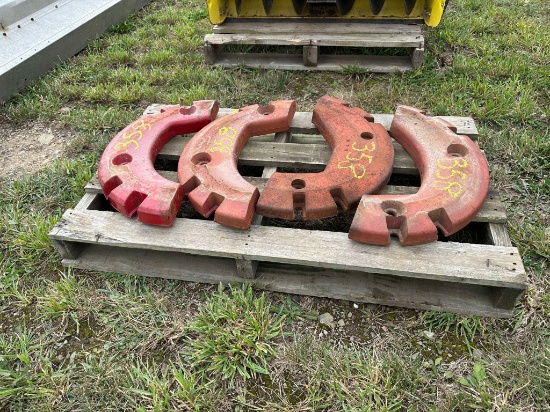(4) IH 1/2 Wheel Weights