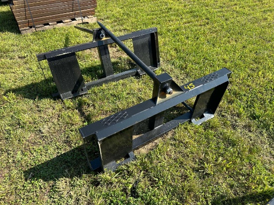 New Skid Steer 44” Round Bale Spear