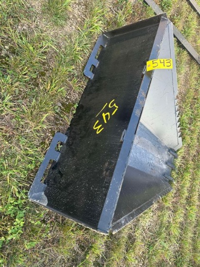 New Skid Steer Stump Bucket