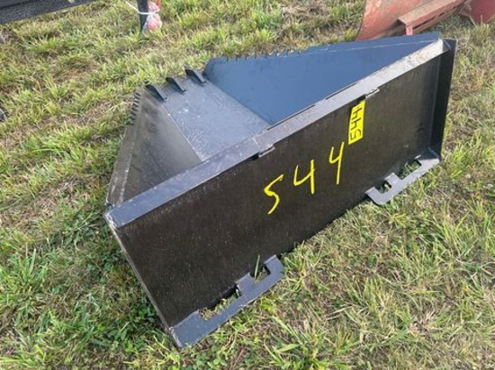 New Skid Steer Stump Bucket