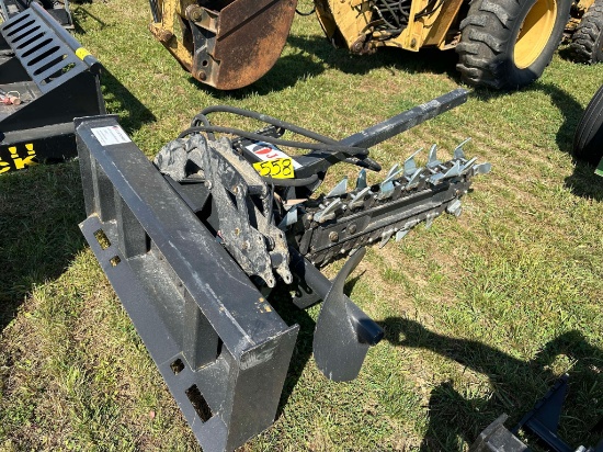 New JCT Skid Steer Trencher