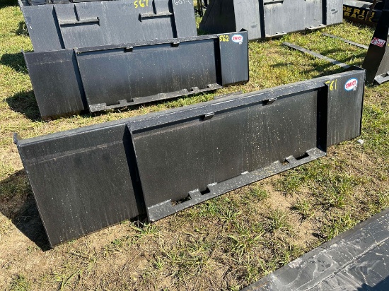 Swict 78” Skid Steer Material Bucket