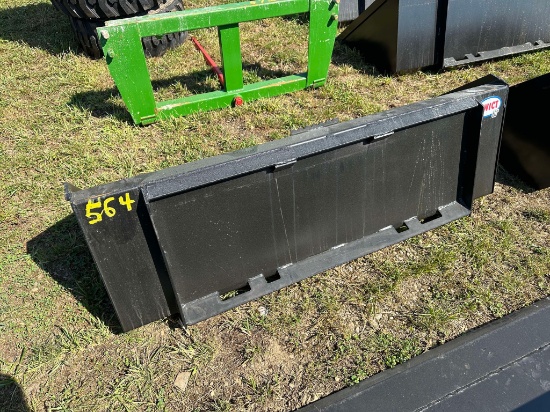 New Swict 60” Skid Steer Material Bucket