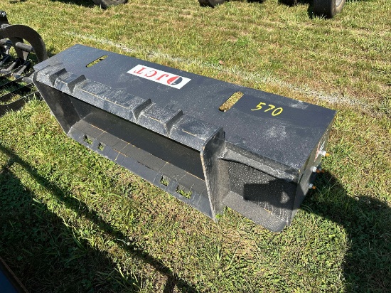 New JCT 6’ Skid Steer Tiller