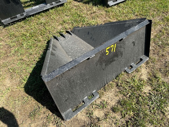 New Skid Steer Stump Bucket