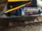 Tote Box Of Assorted Auto Supplies