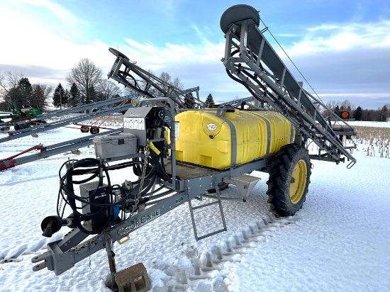 Crop Care IR520 500 Gallon Single Axle Pull Type Sprayer