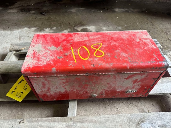 Toolbox With Ratchets, Sockets, Wrenches, Screwdrivers, Etc.