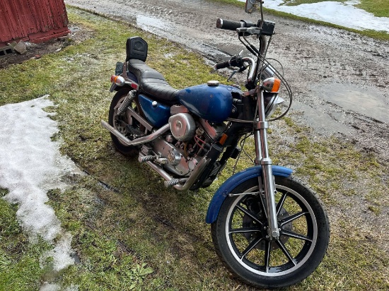1986 Harley Davidson 900 Sportster Motorcycle