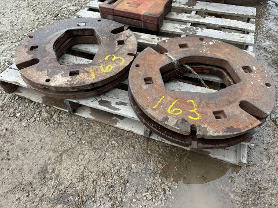 (4) IH Full Wheel Weights