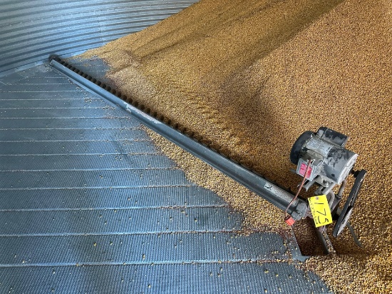 Hutchinson 8” 24’ Bin Sweep With Motor