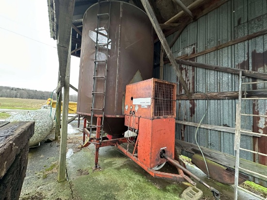 GT 370 Batch Grain Dryer, Pto Drive, Lp Gas, Self Load & Unload