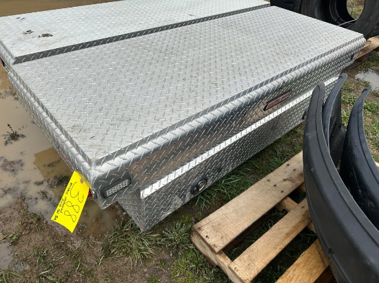 Weather Guard Aluminum Pickup Truck Tool Box