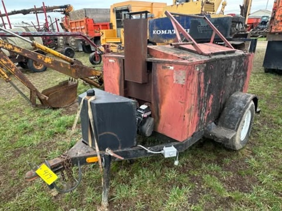 Weldrite HP200 Tar Trailer With Engine