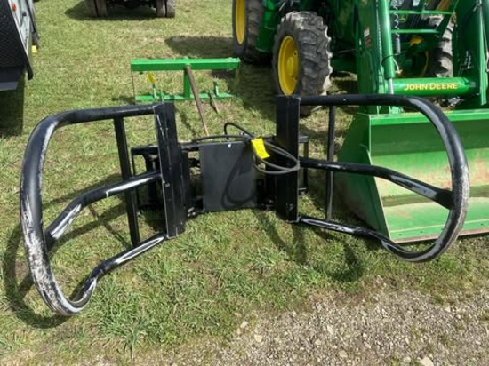 HLA Global Tach Loader Bale Squeezer