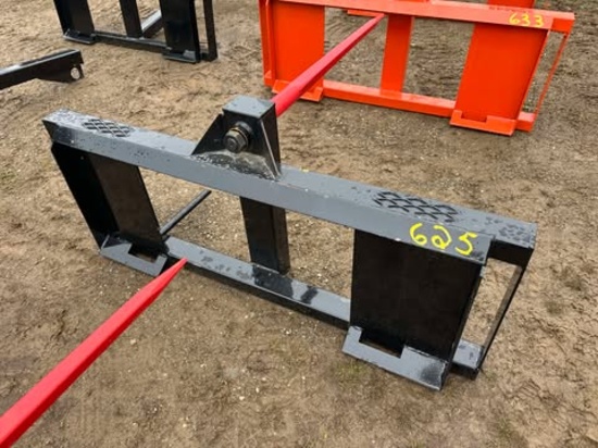 New Skid Steer Single Prong Bale Spear