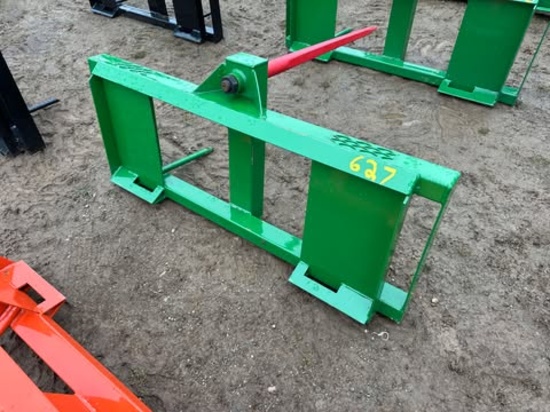 Skid Steer Single Prong Bale Spear